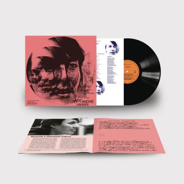 Canzoni (lp nero 180 gr. + nuovo librett Fabrizio De André