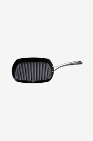 Skottsberg - Grillpanne Støpejern 28 cm - Svart - Stekepanner & grillpanner - Fra Homeroom