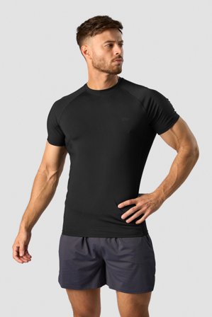 ICANIWILL - Stride Muscle Fit T-shirt Men Black - Herr - Träningskläder från ICIW