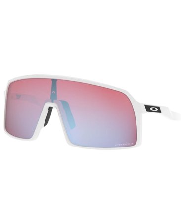 Oakley Sutro Polished White Prizm Snow Sapphire