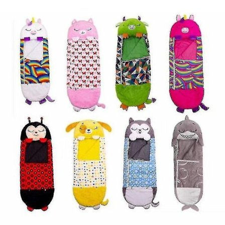 Stor Sovepose Børn Legetøj Pude Blød Varm Enhjørning Gave Legetøj H Gul Gul Gul Gul Gul Yellow 150X50cm