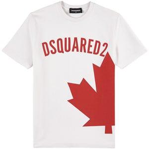 Kids - Dsquared2 White Branded T-Shirt 16 Years - Tops - 16 years - White