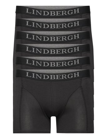 Lindbergh Bamboo Boxers 6-Pack - Black - M