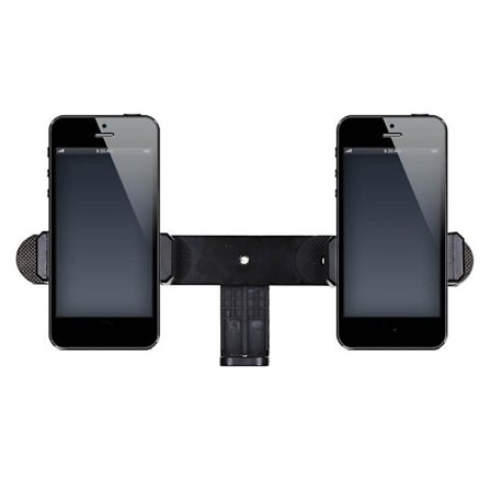 Influencers Internet Celebrity Dual Phone Holder For Selfie Stick Tripod