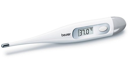 Beurer Termometer (Hvid) FT09, Medicin & Pleje, Termometre, Oral/rektal Termometre