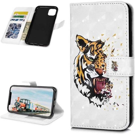 Plånboksfodral Apple iPhone 11 Pro - Tiger