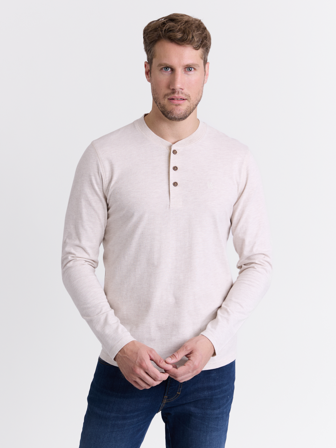 MATCH - Fields bestefarstrøye - Redford - Str. XXXL - Herre - Gensere & Cardigans - Grå - 80% bomull, 20% polyester-resirkulert