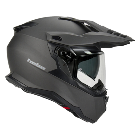Casco Adventure Hebo XP-22 Transam Titanio Mate L