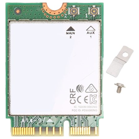 Intel 9560NGW Dual Band 1.73Gbps langaton Bluetooth 5.0 M.2 NGFF WiFi -kortti Windows 10 -kannettavalle