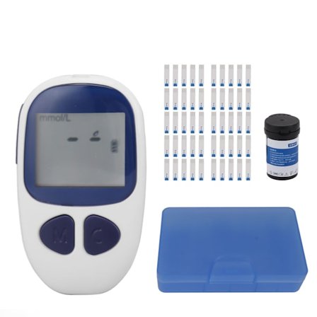Blodsukkermåler med høj nøjagtighed Blodglukosemåler-sæt med teststrimler BGM506
