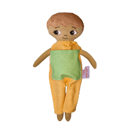 Watoto Arts Docka August Dockor & figurer Unisex Flerfärgad 36 cm