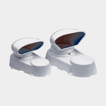 Ventilador Dorade Plastimo Dorade Box, 260 mm, azul