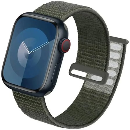 Nylon Loop Armband för Apple Watch Armband 49mm Ultra2 44mm 40mm 45mm 41mm 46-42mm Armband för iwatch armband Serie 9 8 se 7 6 5 4 10