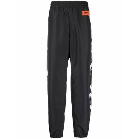 Heron Preston Logo Track Pants , Zwart , Heren , Maat: L