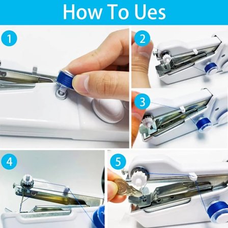 Handheld Sewing Machine Cordless Portable Mini Stitching Sewing Machine Hand Electric Sewing Machine