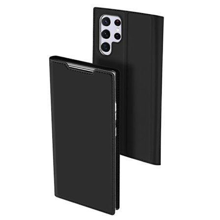 Samsung S22 Ultra Flip Case Smooth -korttipaikka