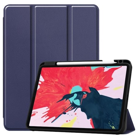 iPad Pro 11" Gen 1/2/3/4 Tri-fold fodral - Mörkblå