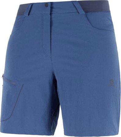 Salomon Women's Wayfarer Shorts Women hiking shorts Blue 36