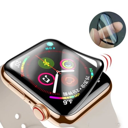 Mjukt Skyddande Apple Watch S4/S5 Skärmskydd