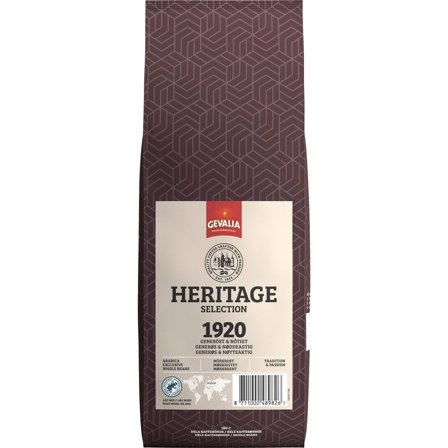 GEVALIA Kaffe Heritage Bönor 1kg 8/krt - Lyreco - Kök och servering - Kaffe och te - Hela Bönor