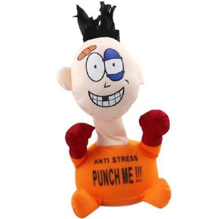 Punch Me Electric Plush Venting Toy Doll Gift