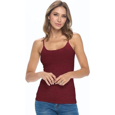 IC Camisole linne dame, pustende bomullsstretch (stor)