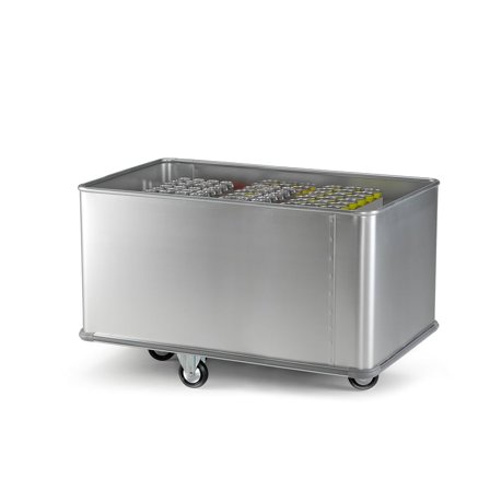 Fjærbunnvogn 800x1390x675 mm, 478 liter