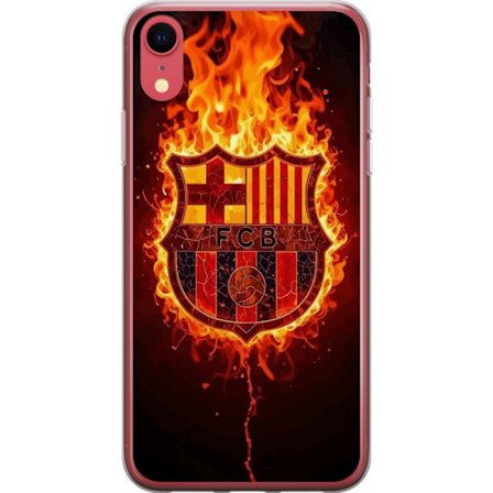 Kompatibelt Mobildeksel til Apple iPhone XR FC Barcelona fotballklubb Spania La Liga toppklubb med ungdomsakademi teknisk fokus og verdenskjente profi