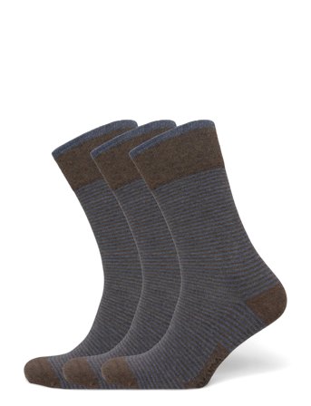 True Stripe Sock Brown Amanda Christensen