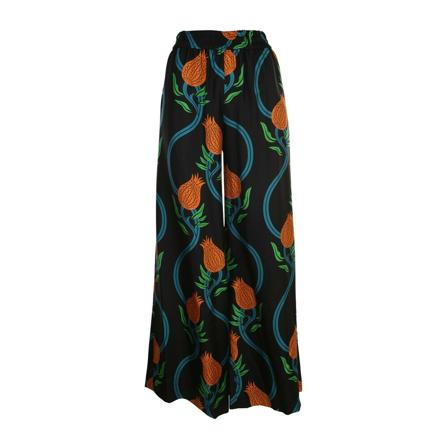 La DoubleJ, Twillvpalazzo Pants Zwart, Dames, Maat:M