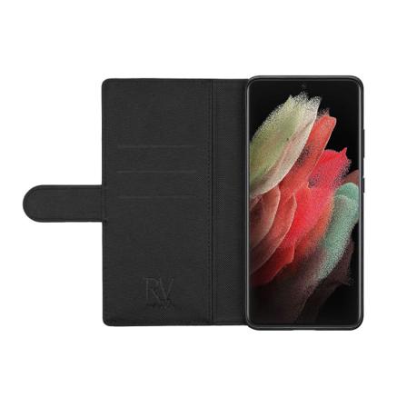 Samsung Galaxy S22 Ultra Plånboksfodral Magnet - Svart Svart