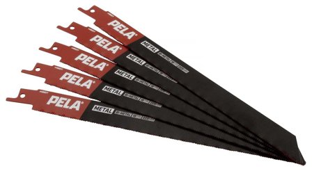 PELA 488377 Tigersågblad 225 mm, 18 TPI, 5-pack, Maskintillbehör & förbrukning