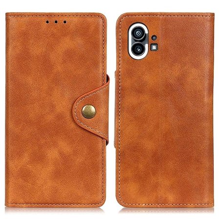 Alpha läder Nothing Phone (1) fodral - Brun