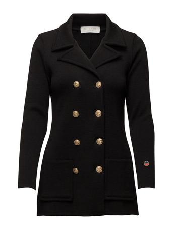 Victoria Jacket Blazers Double Breasted Blazers Sort BUSNEL