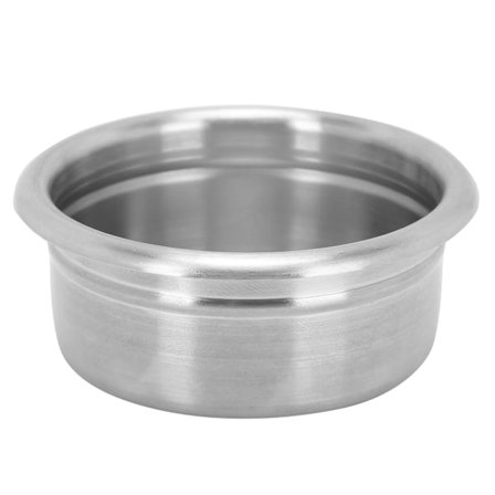 Dubbel Kaffefilter, Filterkorg i Rostfritt Stål för Professionell Ultrafin Filtrering som Säkerställer Delikat Kaffesmak, Kompatibel med