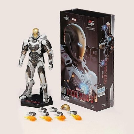 ZD toys Iron Man Action Figur Iron Patriot MK1-7 MK17 MK33 MK85 MK30 War Machine Legends Avengers Tony Stark Samle legetøj Gave-Perfekt