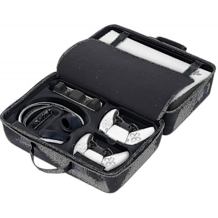 Bæreveske kompatibel med Ps5-konsoll, vanntett oppbevaringsveske Organizer Heavy Duty Protective Cover Hard Shell kompatibel med dine 