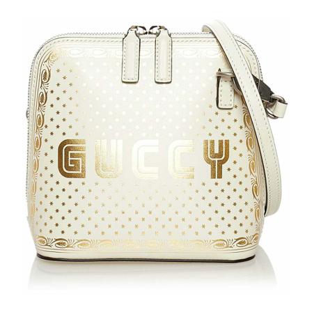 Gucci Vintage, Cross Body Bags Wit, Dames, Maat:ONE Size