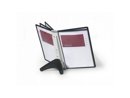 DURABLE Tischständer DUR 5540 m 5 Sichttafeln sw