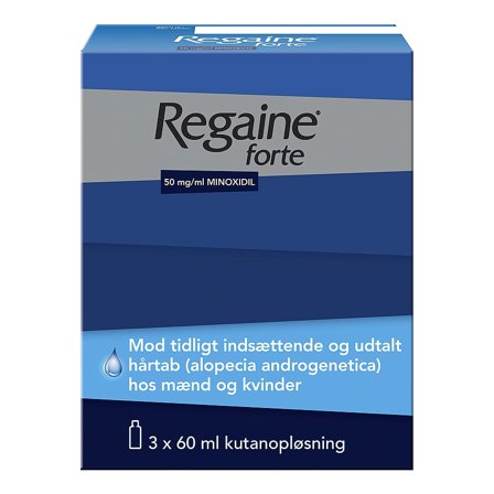Regaine Forte Regaine Forte 50 mg/ml 180 ml, Medicin & Pleje, Håndkøbsmedicin, Øvrigt