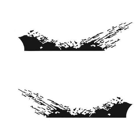 Dekorative vinylklistremerker for bilsprut