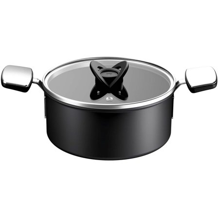 Tefal - Gryte Gryta Excellence Plus 2,7L m lock Svart