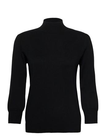 Mersin Roll Neck Knit Turtleneck Polotröja Svart Minus