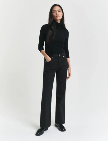 GANT Slim Flare Stretch Jeans - Black - 31