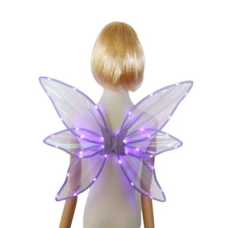 Fairy Wings Farverige Wings LILLA