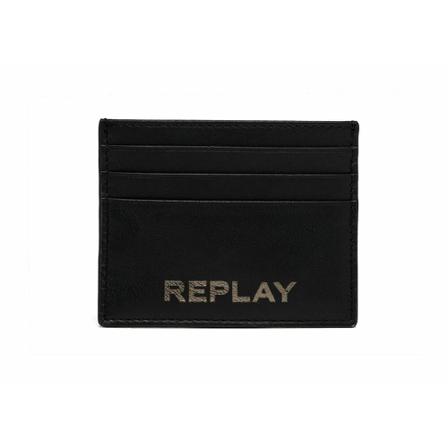 Replay, Wallets & Cardholders Czarny, Mężczyzna, Rozmiar: ONE Size