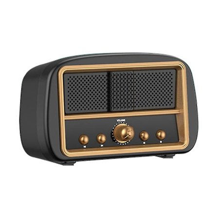 Retro Bluetooth Højttaler, trådløse Vintage Højttalere, genopladelig Højttaler