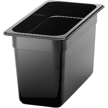 Plastkantin GN Patina 200mm svart