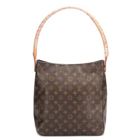 Louis Vuitton Vintage, Pre-owned Shoulder Bags Bruin, Dames, Maat:ONE Size,Canvas