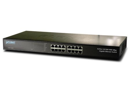 Planet Switch 10/100/1000Mbps 16-port Rack Gigabit Switch